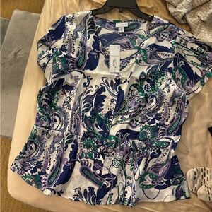 NWT floral shirt